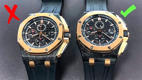 how to tell a fake audemars piguet royal oak offshore|false audemars piguet sighting.